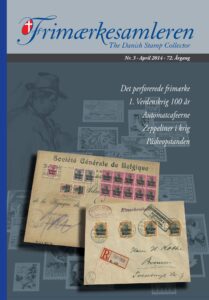 Forside: Frimærkesamleren nr. 3, 2014